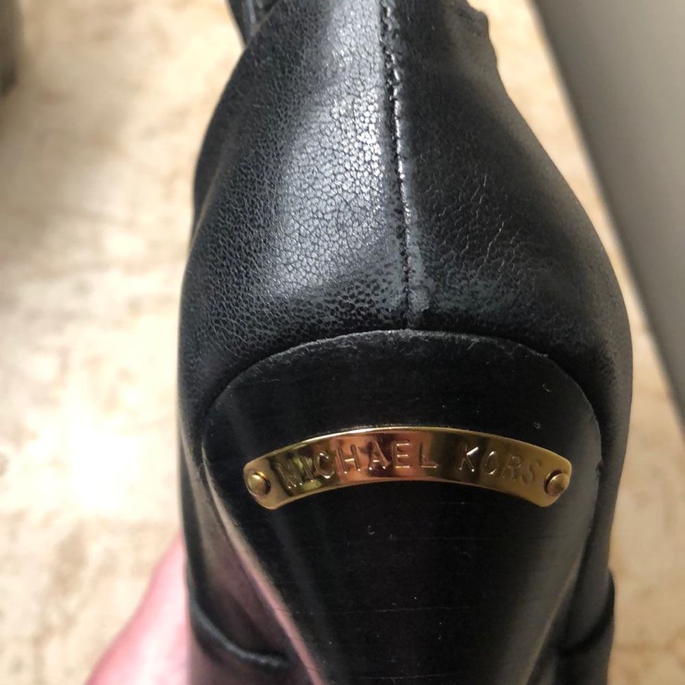 Black Michael Kors boots - Picture 7 of 12